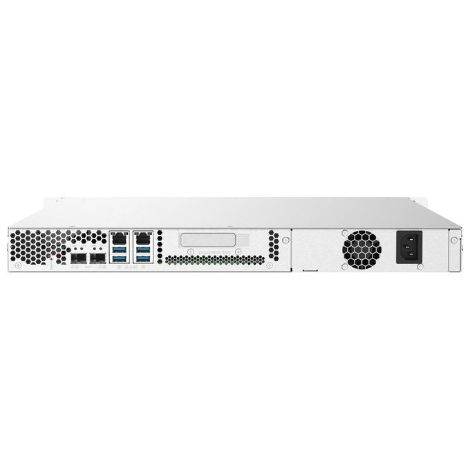 QNAP TS-432PXU-2G TS-432PXU Server NAS 4 Alloggiamenti SATA 6Gb-s Quad-Core 1.7 GHz 2 GB DDR4 2x10GbE SFP+ 2x2.5GbE colore Nero