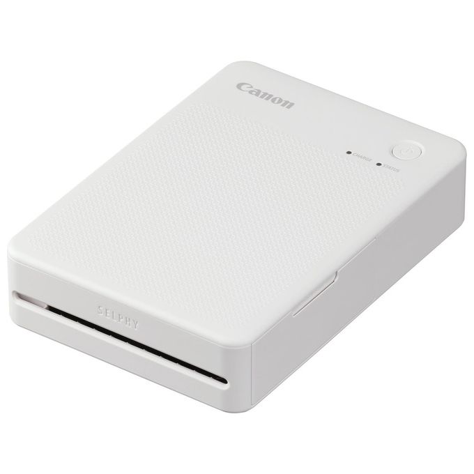 Canon QX20-WH SELPHY QX20 Stampante Fotografica Portatile Sublimazione Wi-Fi USB-C 2 Formati Adesivi colore Bianco