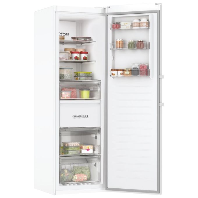 Haier H3F330WEH1 Instaswitch Congelatore Verticale 330 L 191 cm Classe E 38 dB Total No Frost Wi-Fi colore Bianco