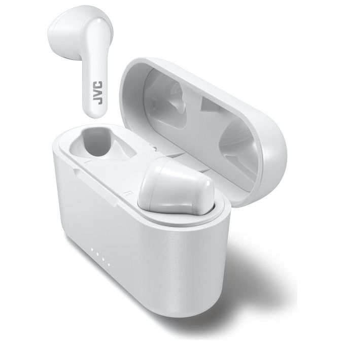 JVC HA-A3T Auricolari True Wireless Bluetooth 5.1 In-ear IPX4 Microfono integrato 22h autonomia colore Bianco