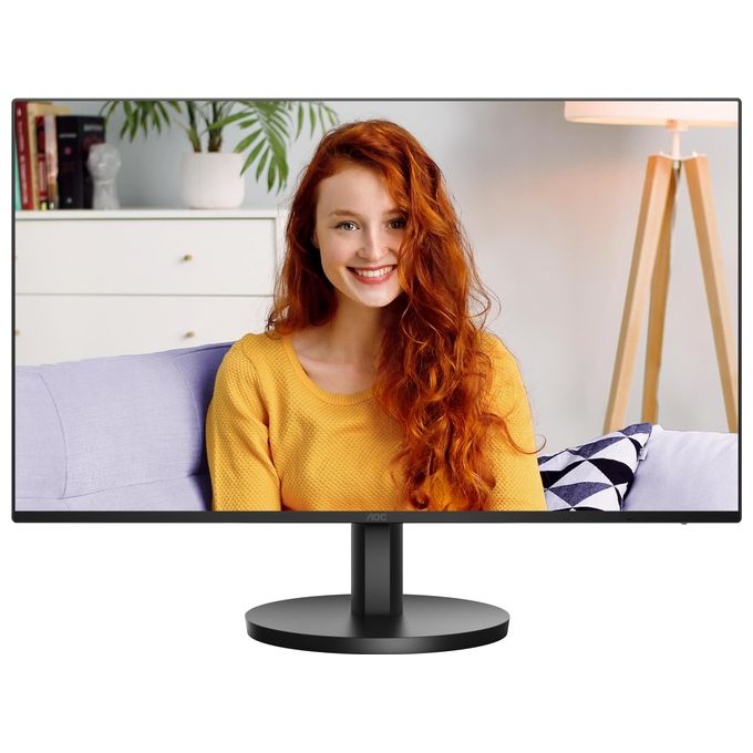 AOC 24B3HA2 Monitor PC 23.8'' Full HD IPS LED 100Hz 1ms Altoparlanti Integrati Senza Cornice VESA colore Nero
