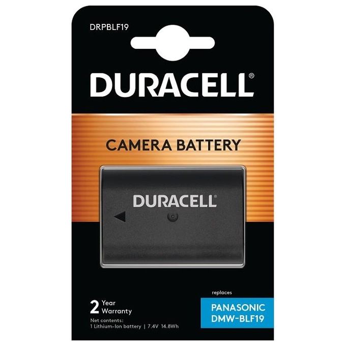 Duracell Batteria Li-Ion 1900mAh per Panasonic DMW-BLF19