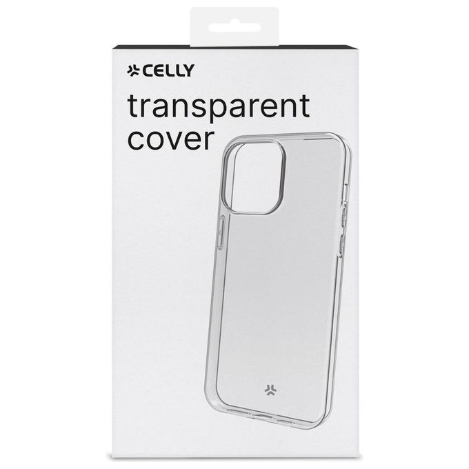 Celly Tpu Cover per iPhone 15 Pro Trasparente