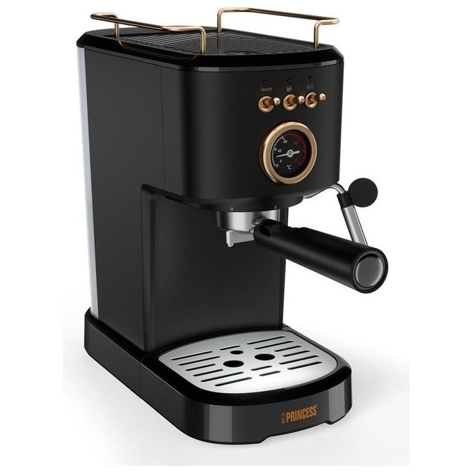 Princess 01.249417.01.001 Macchina da caffe' Espresso e Capsule Nespresso 1,2 L 20 bar 1100 W Scalda Tazze Spegnimento Automatico colore Nero