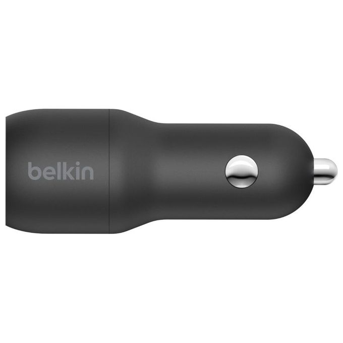 Belkin BoostCharge Usb-A Caricabatteria da Auto 24W 1mt Cavo Lightning