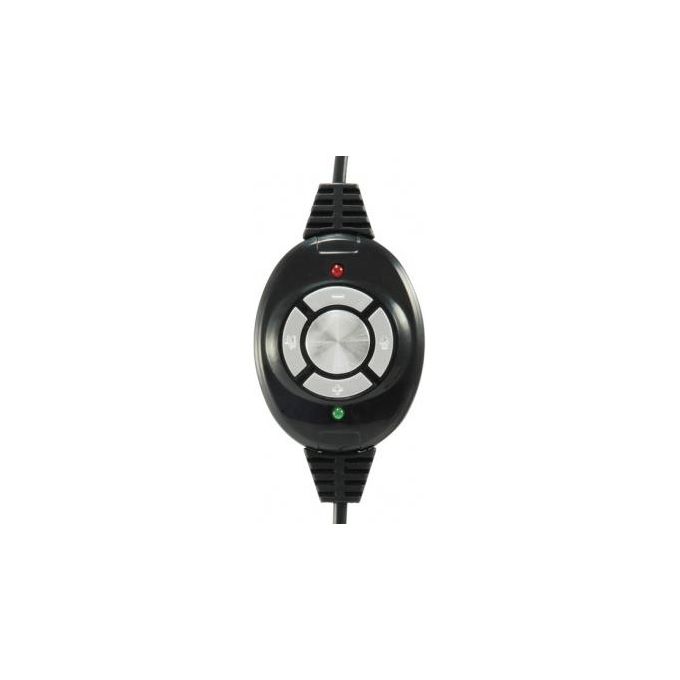 Conceptronic Cuffia con Microfono on Cavo Usb 2mt Rosso