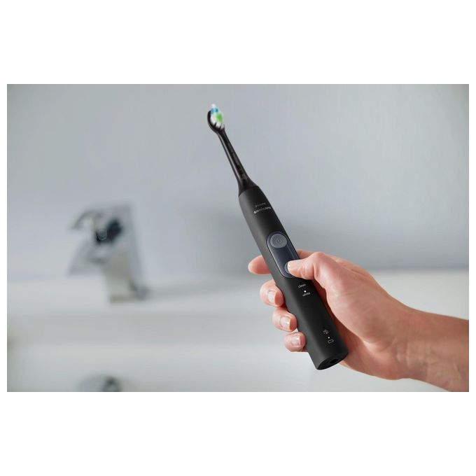 Philips HX6830-44 Sonicare ProtectiveClean 4500 Spazzolino elettrico Sonico 2 modalita' Timer 2 min colore Nero