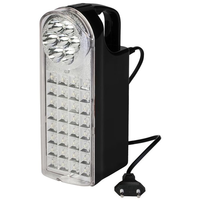 Polypool PP3300 Lampada Portatile di Emergenza Ricaricabile con Luce Led  20h di Autonomia