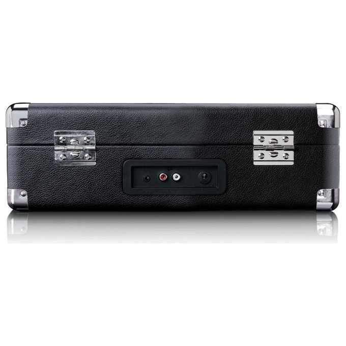 Lenco TT-115BK Giradischi con trasmissione a cinghia Manuale Bluetooth 5.0 USB Preamplificatore integrato 33 45 78 giri-min colore Nero