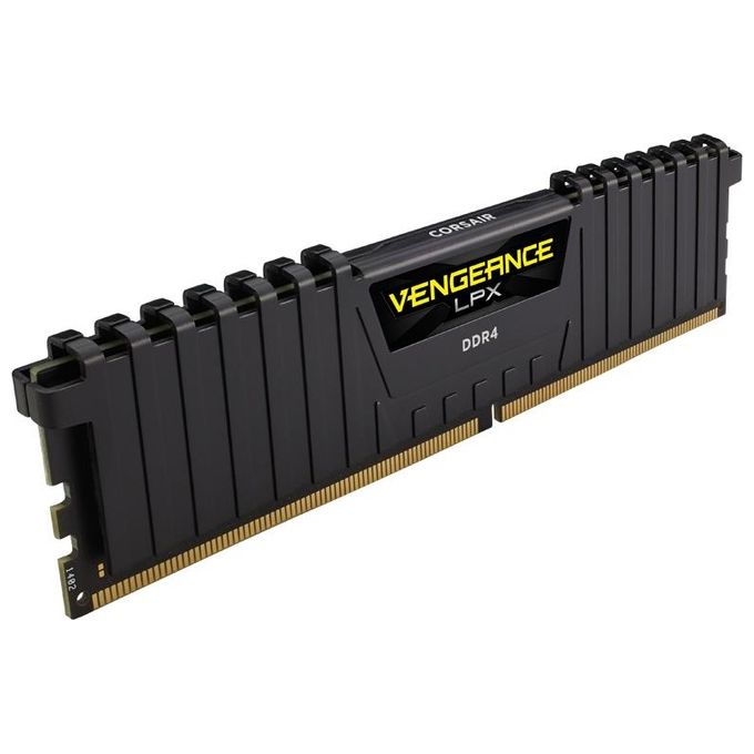 Corsair CMK16GX4M2E3200C16 Vengeance LPX Memoria RAM 16 GB 2 x 8 GB DDR4 3200 MHz CL16 Dissipatore Nero colore Nero