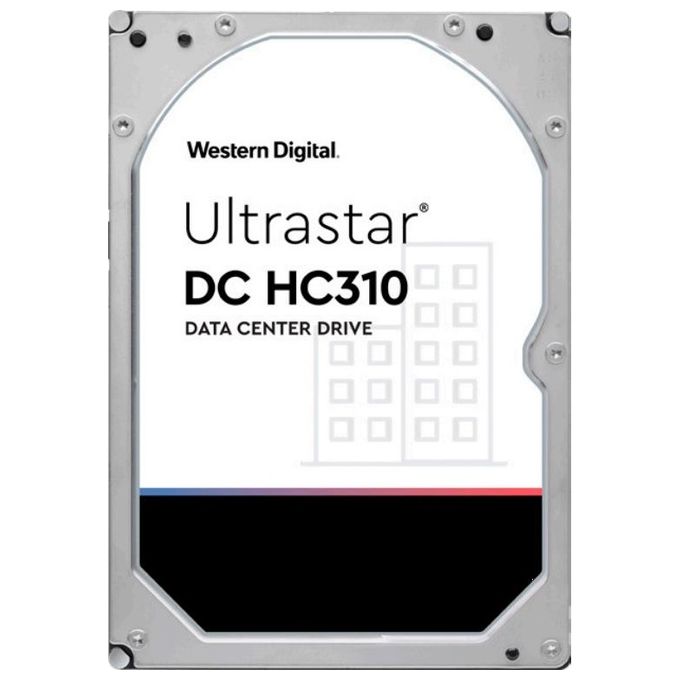 WD Ultrastar DC HC310 HUS726T4TALE6L4 Hard Disk Interno 4Tb 3,5'' Sata 6Gb-s 7200rpm 256Mb