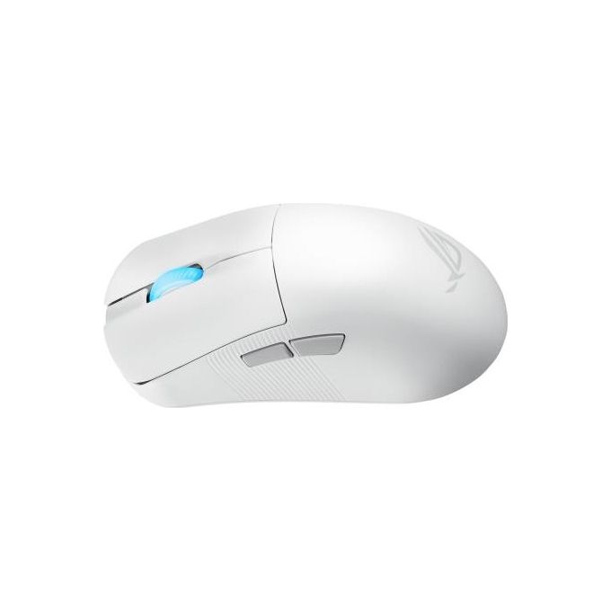 ASUS 90MP03Z0-BMUA10 ROG Harpe Ace Mini Mouse Gaming Ottico 42000 DPI Wireless RF Bluetooth USB Type-C 8000 Hz Polling Rate colore Bianco