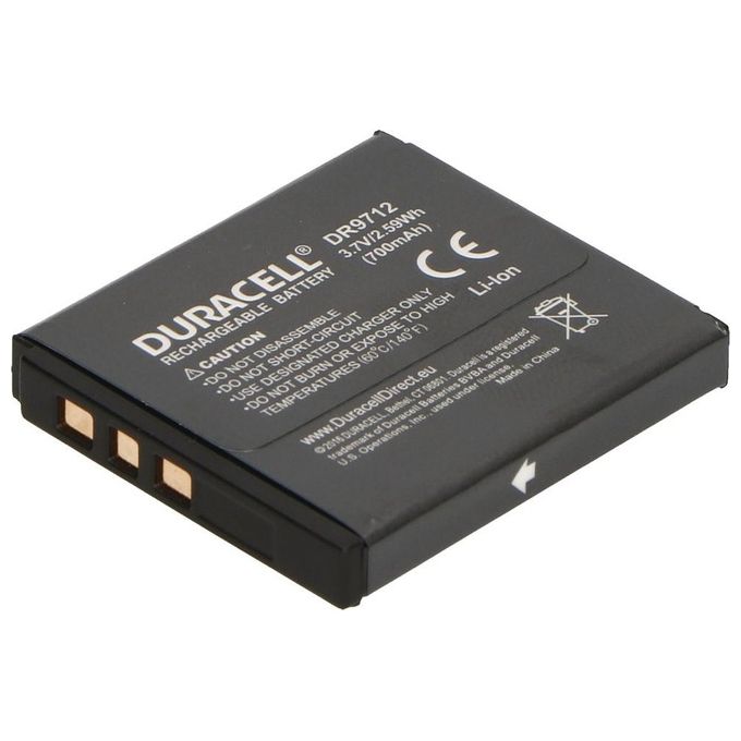 Duracell Batteria Ioni di Litio 700mAh per Kodak KLIC-7001