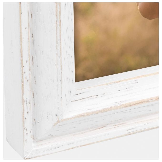 ZEP Rosel Bianco Cornice Portafoto 15x20cm in Legno