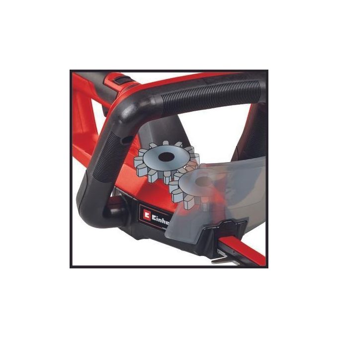 Einhell 3410945 GC-CH 18-50 Li-Solo Tagliasiepi a batteria 18 V Power X-Change Lama 51 cm Ingranaggio metallico colore Nero Rosso