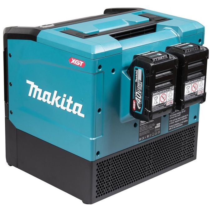Makita MW001GZ Microonde Cordless 8 L 500 W con Display LED e Controllo Elettronico colore Nero Verde