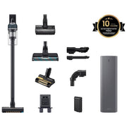 Samsung VS20C85G4PB-WD Jet 85 CompleteClean Plus Aspirapolvere a bastone 2 in 1 senza sacchetto 0,8 L autonomia fino a 60 minuti 210 AW 86 dB colore Blu
