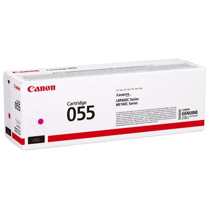 Canon 055 M Toner Originale Magenta