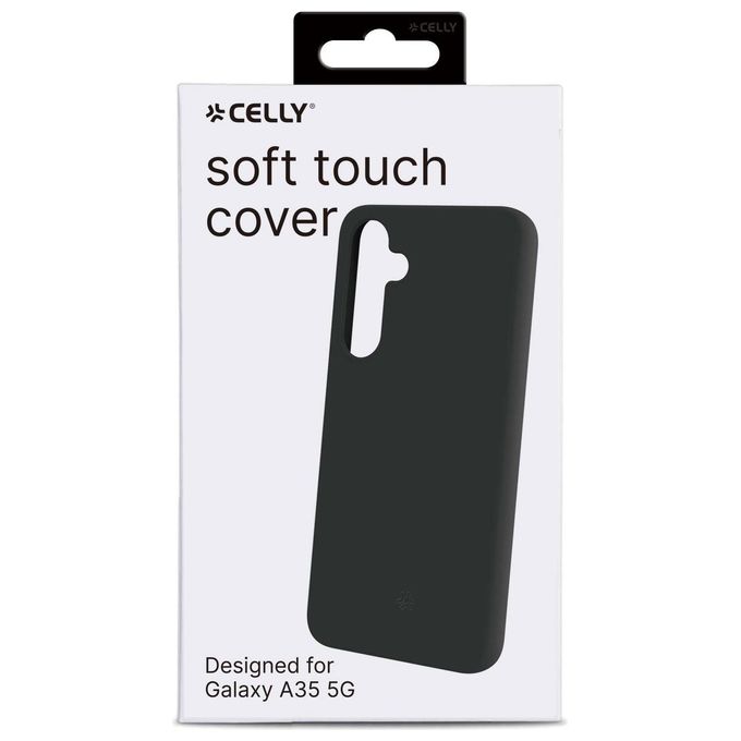 Celly Cromo Cover per Samsung A35 5G Black