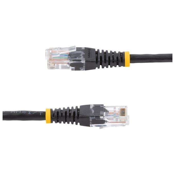 StarTech.com Cavo Patch Utp Cat5e Modellato Colore Nero