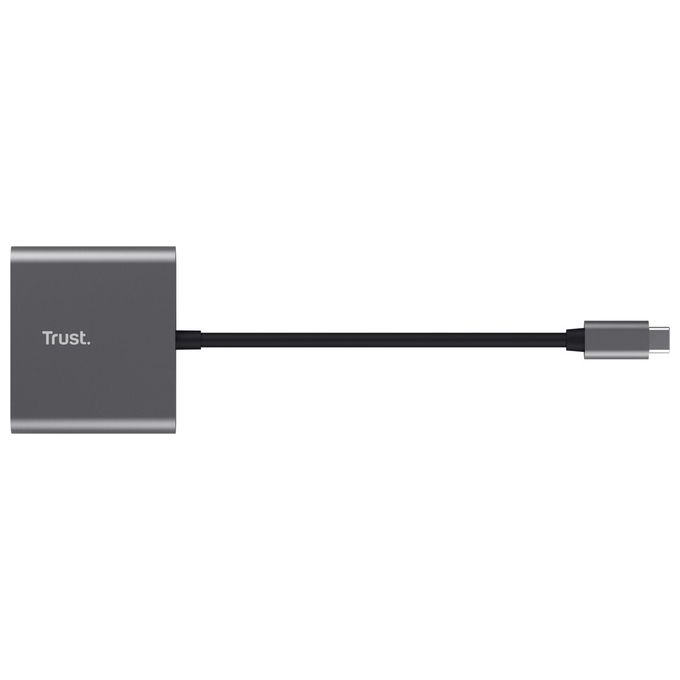 Trust Dalyx Usb 3.2 Gen 1 Type-C 5 Mbit-s Alluminio-Nero