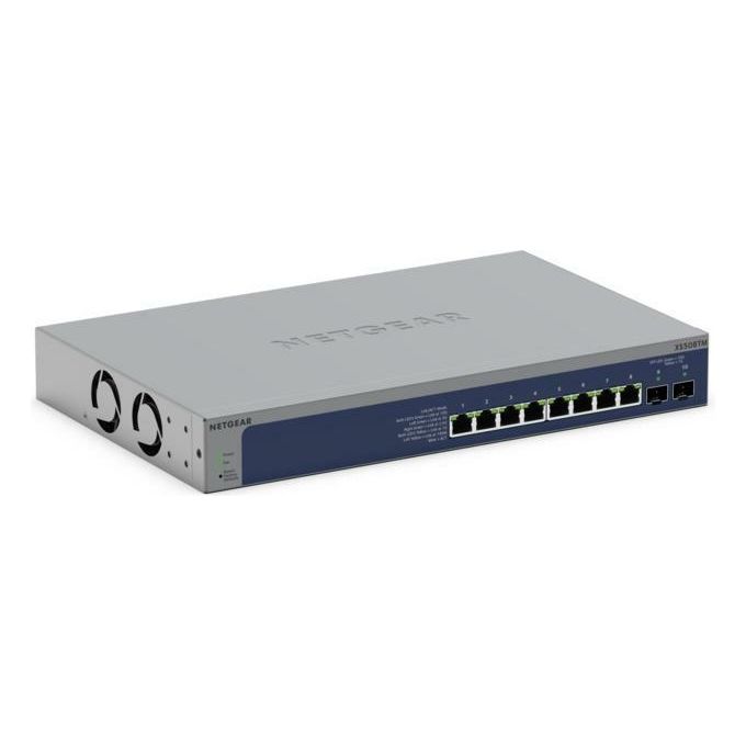NETGEAR XS508TM-100EUS Switch Gestito 8 Porte Multi-Gigabit 2 Porte SFP+ 10G colore Grigio