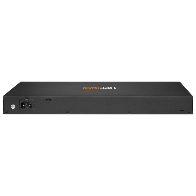 HPE JL677A Aruba Networking CX 6100 Switch Gestito L3 24 Porte Gigabit PoE Classe 4 4 SFP+ 370 W colore Nero