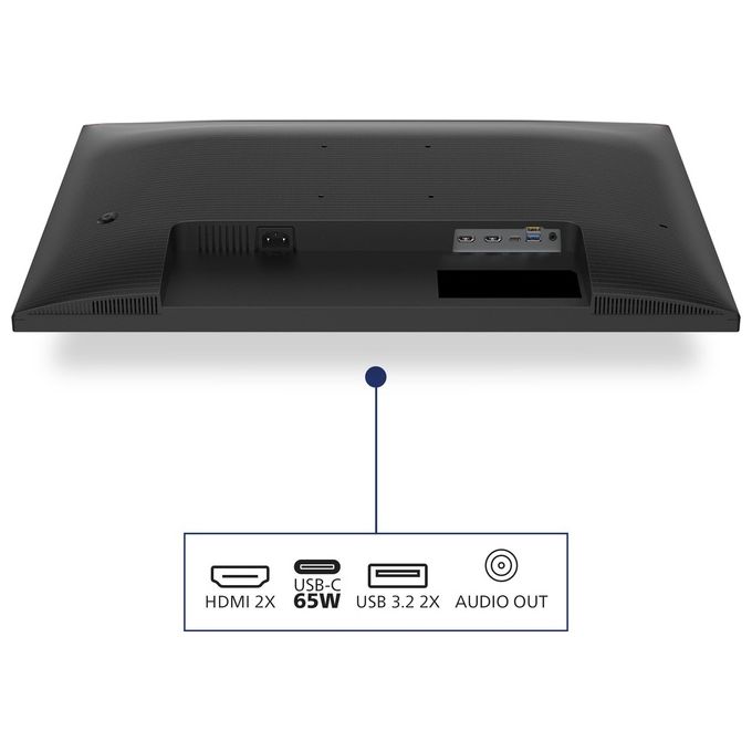 Philips 27E1N1900AE-00 Serie 1000 Monitor PC 27'' 4K Ultra HD IPS LCD 350 cd-m² HDR10 USB-C 65W HDMI 2.0 colore Nero