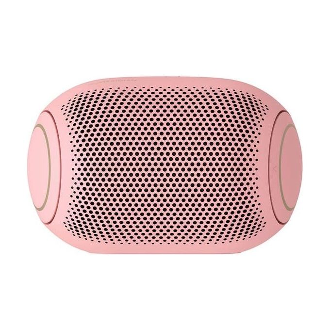 LG XBOOM Go PL2P Cassa Bluetooth Portatile 5.0 Waterproof IPX5 con Audio Meridian e Bassi Potenti Comandi Vocali Sound Boost Usb-C Rosa
