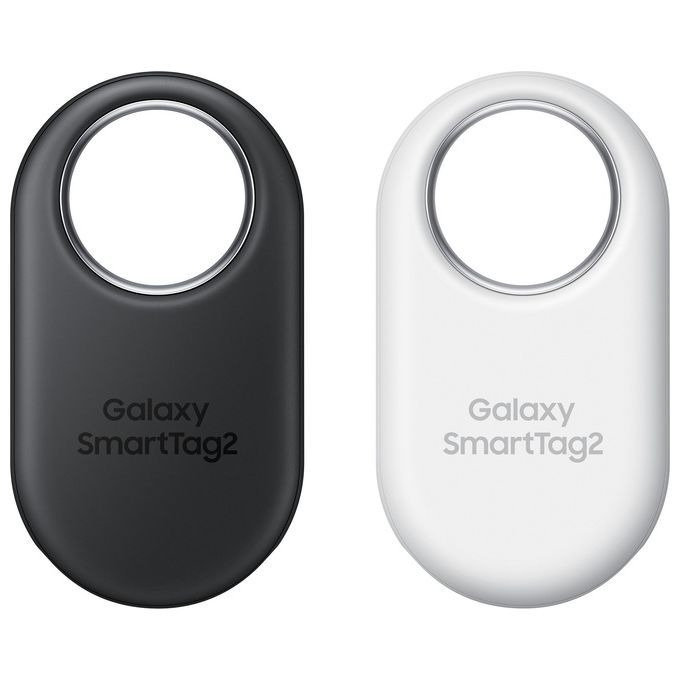 Samsung Galaxy SmartTag2 (1 Pezzo) Localizzatore Bluetooth con Modalita' Smarrito, Design compatto, Batteria a lunga durata, Resistenza IP67, White 2023