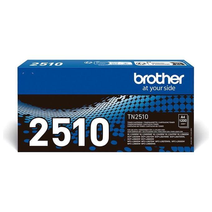 Brother TN2510 Toner Originale 1200 pagine colore Nero