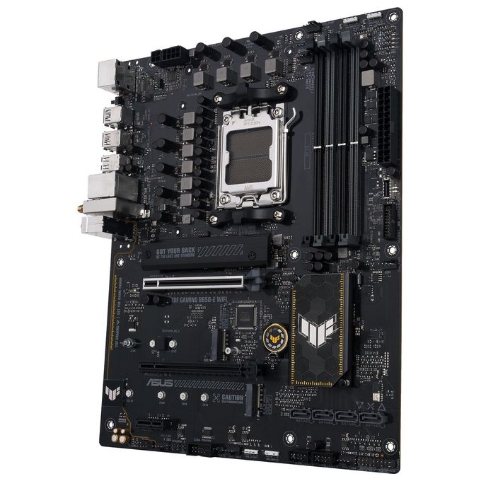 ASUS TUF Gaming B650-E WIFI Scheda Madre ATX AM5 DDR5 Wi-Fi 6E Bluetooth 5.3 Nero