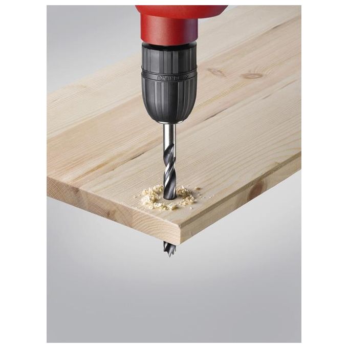 Kwb Punta Trapano Per Legno Elicoidale 10Mm