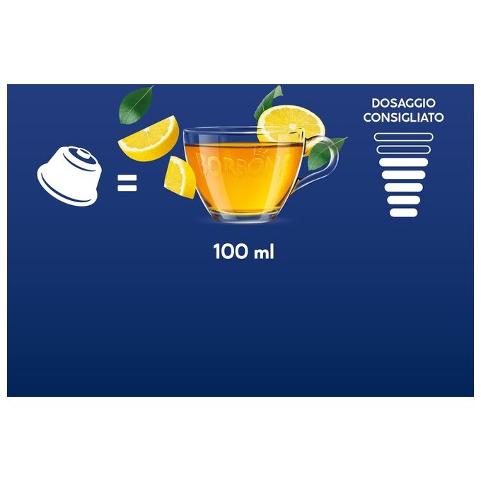 Borbone Dolce Re The Limone Sacchetto 16 Capsule Compatibili Dolce Gusto