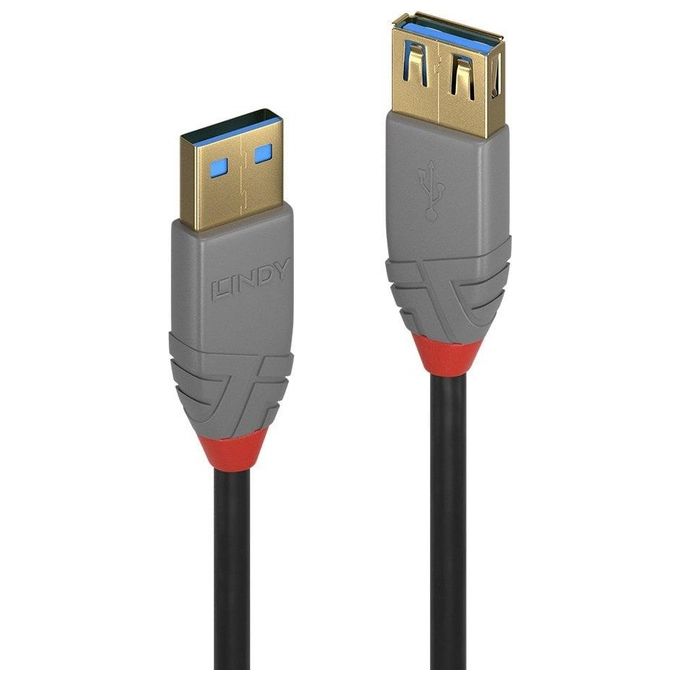 Lindy Prolunga Usb 3.2 Tipo A 5Gbit-s 1mt