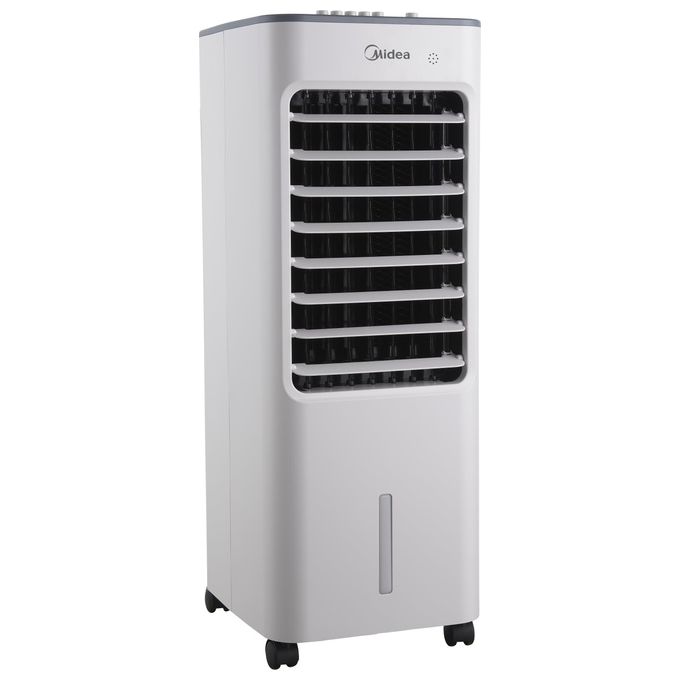 Midea AC100-18B Serie 3000 Raffrescatore evaporativo portatile 50W 5L 3 velocita' per ambienti fino a 15 m² 56 dB colore Bianco