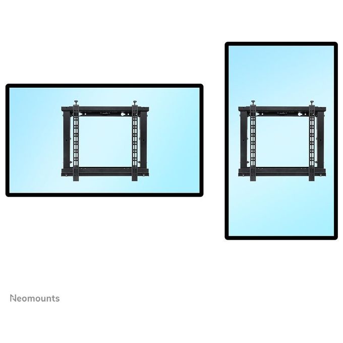 Neomounts WL95-800BL1 Supporto Videowall da Parete Pop-out per Schermi 42''-70'' VESA 200x200-600x400 mm Max 35 Kg colore Nero