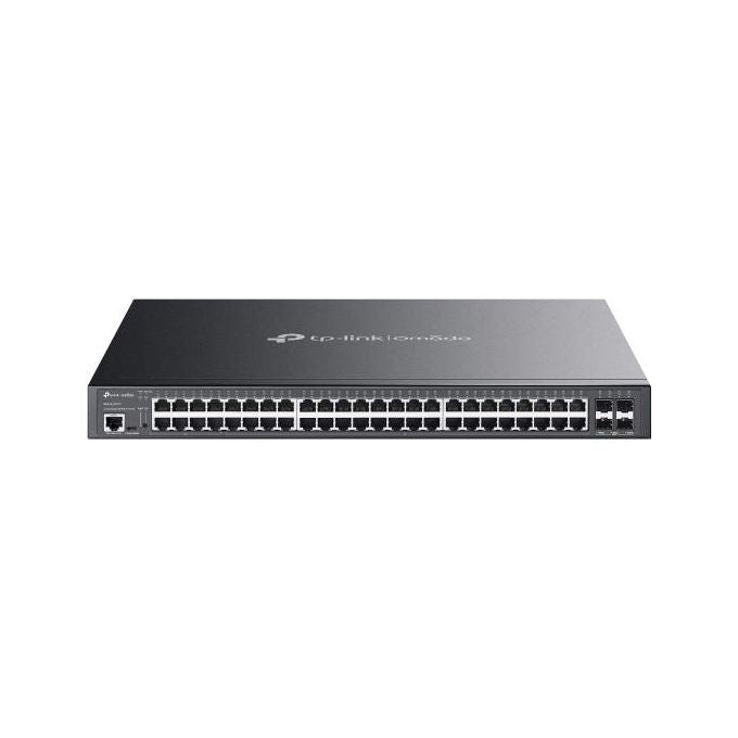 TP-Link SG3452XMPP Omada Switch Gestito L2+ 48 Porte Gigabit 40 Porte PoE+ 8 Porte PoE++ 750 W colore Nero
