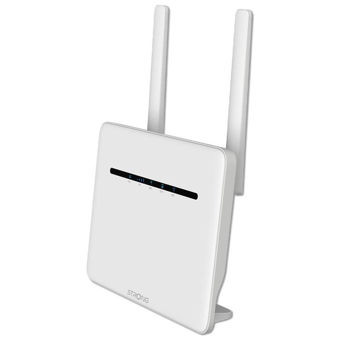 Strong 4G+ROUTER1200 Router di Rete Cellulare 4G+ LTE 300 Mbps Wi-Fi 5 Dual Band 1200 Mbps 4 Porte LAN Gigabit colore Bianco