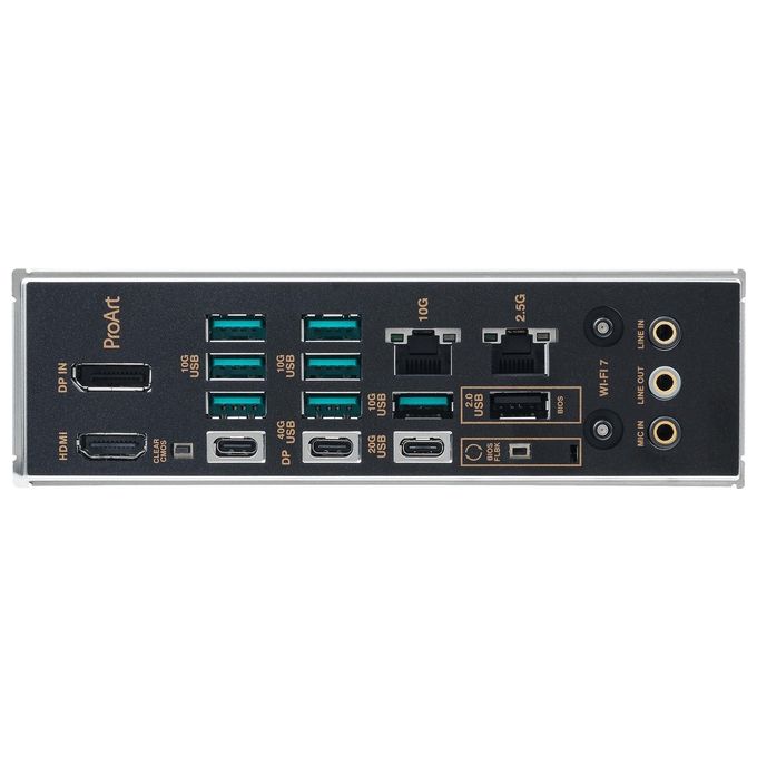 ASUS 90MB1IG0-M0EAY0 ProArt Scheda Madre ATX AMD X870E DDR5 4 Slot M.2 Wi-Fi 7 USB4 colore Nero
