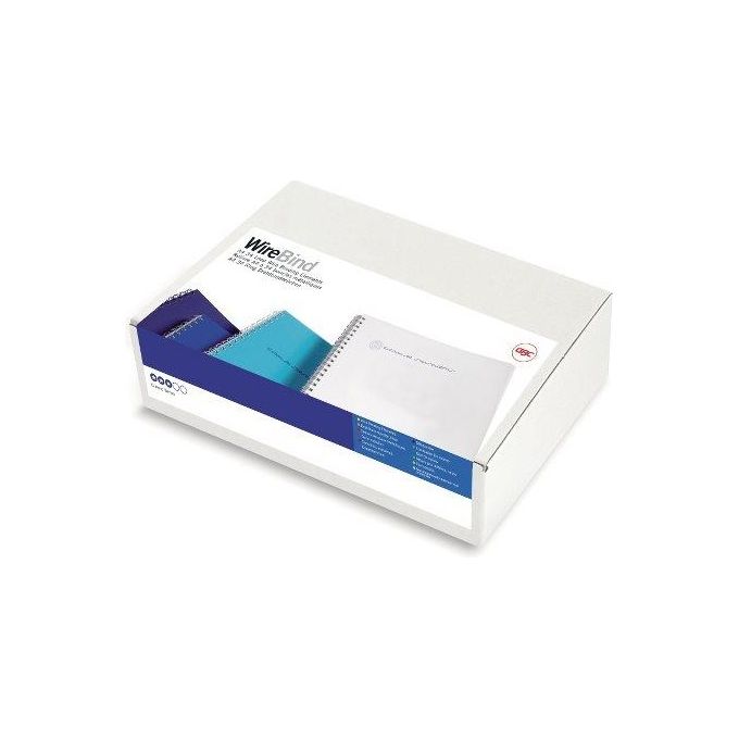 Gbc Cf100 Dorsi Metallici 12 7mm Argento