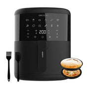 Cecotec 04993 Cecofry Bombastik 6000 Full Friggitrice ad aria 6 L 1700 W 12 Programmi Display Touch colore Nero