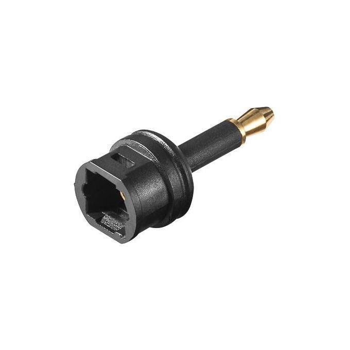 Link adattatore audio tosLink femmina - 3,5mm. mini jack maschio