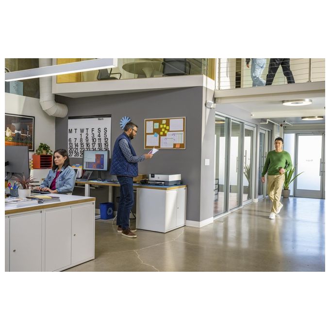 HP 5A0S3B OfficeJet Pro 9110b Stampante Inkjet a Colori Wi-Fi Stampa Fronte Retro 22 ppm USB colore Grigio