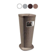 Stefanplast 3860921 Elegance Portaombrelli Effetto Rattan in Polipropilene Made in Italy 25,5x57 cm colore Grigio