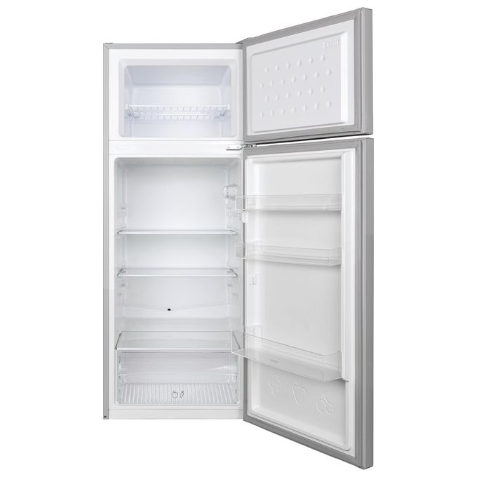 Candy CDG1S514ES Frigorifero Doppia Porta 211 L 143 cm Classe E 41 dB Statico Libera Installazione colore Silver