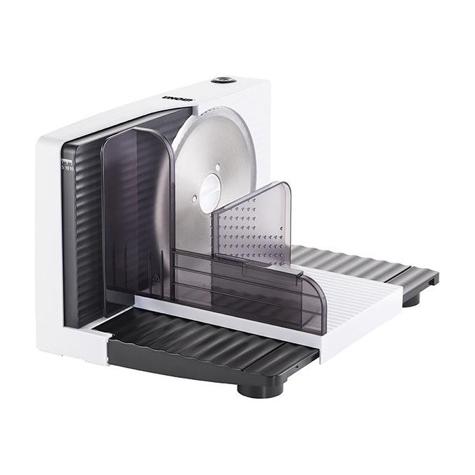 Unold Affettatrice Curve Bianco 100W Pieghevole