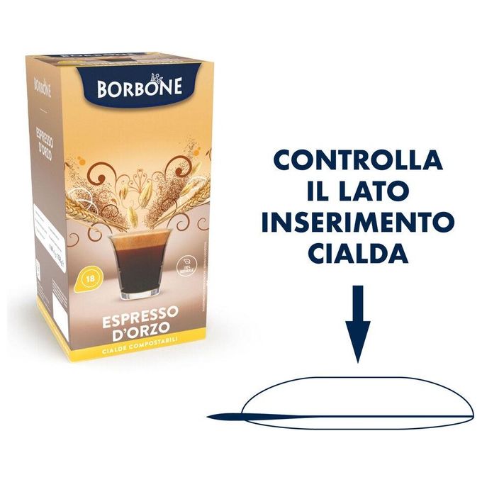 Borbone Cialda 44 Orzo 18 Pezzi