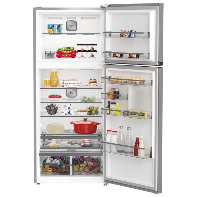 Whirlpool WHD2 6552 X4E Frigorifero Doppia Porta 557 L 187,7 cm Classe E 37 dB No Frost 6° Senso colore Acciaio Inox
