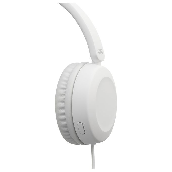 Jvc HA-S31M-W Cuffia con Microfono Cavo 1.2mt Driver 30mm Pieghevole Bianco
